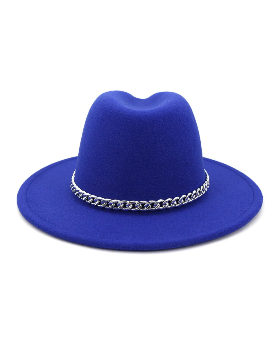Wide Brim Fedora Hat - Image 7