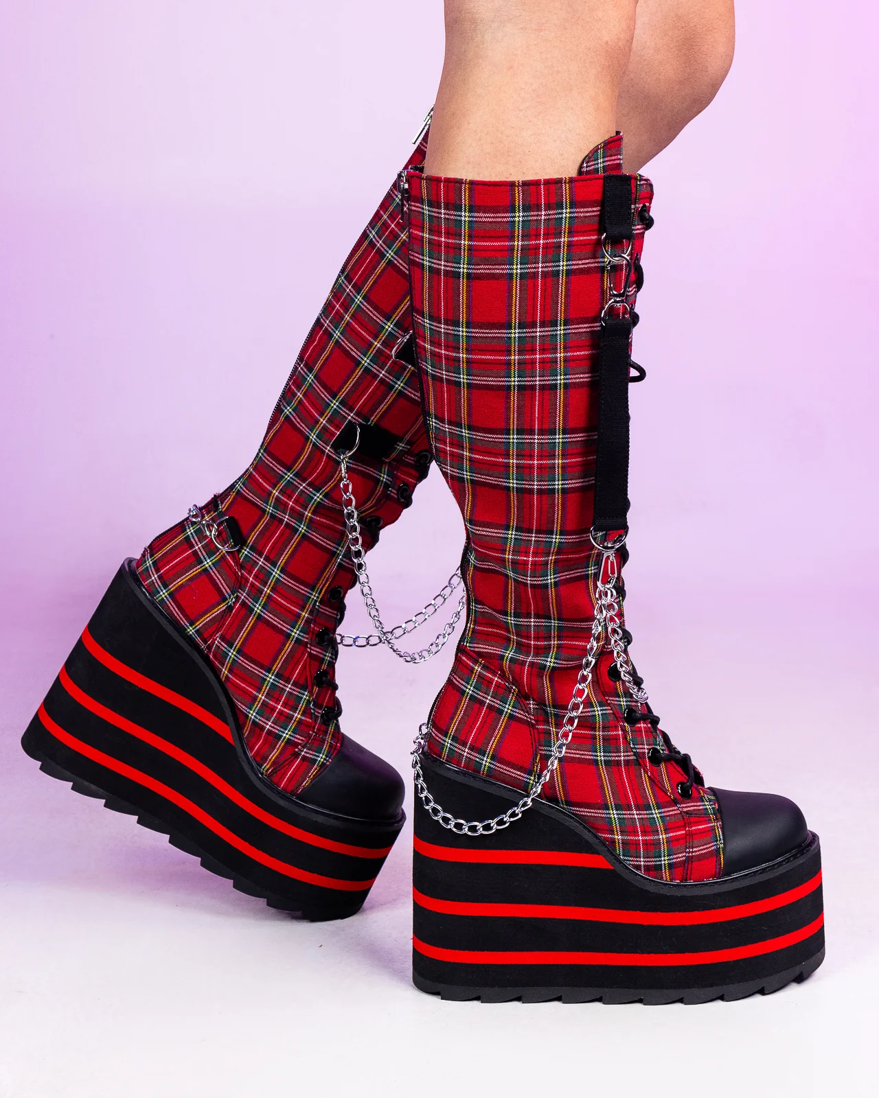 YRU Detention Plaid BNDG Boots - Image 2