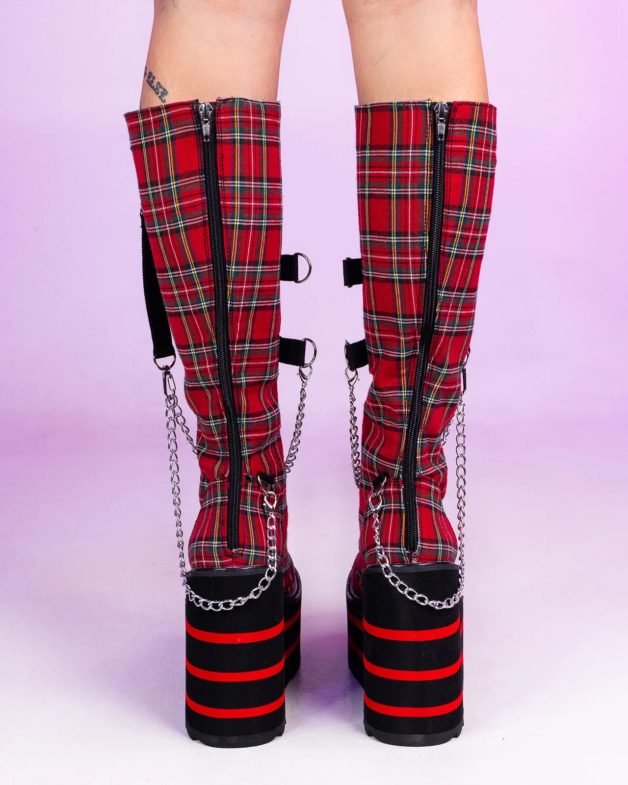 YRU Detention Plaid BNDG Boots - Image 3